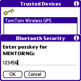 Enter Bluetooth PIN